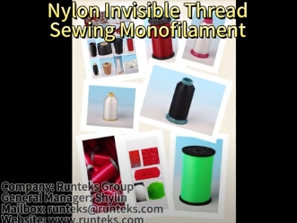 Kennen Sie das unsichtbare Nähmonofilament aus Nylon?